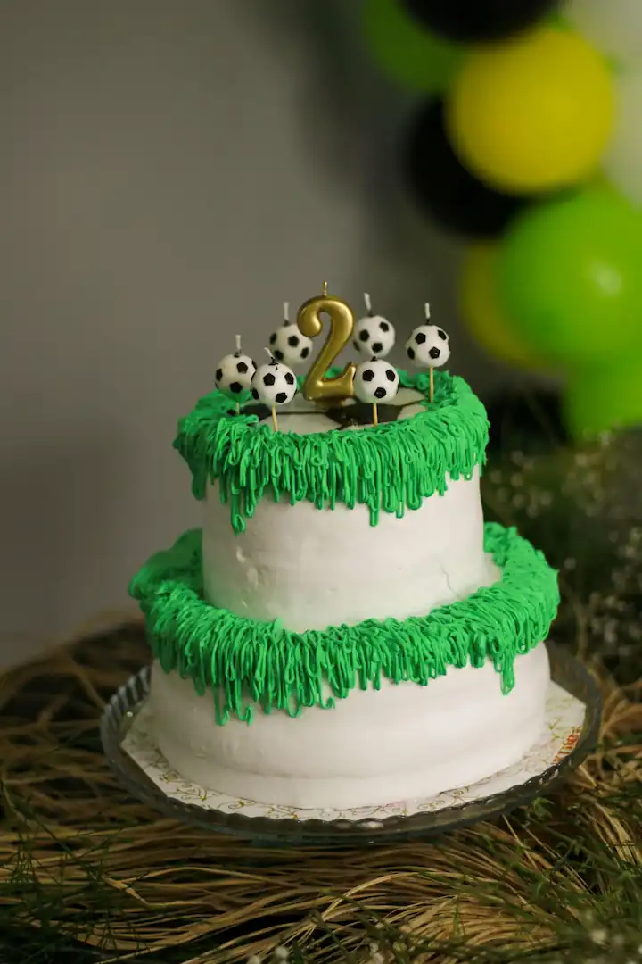 Gâteau Football personnalisé pour anniversaire